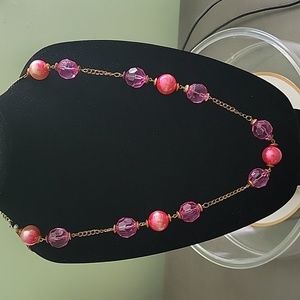 A12 Shades of Pink Necklace